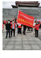 市農發(fā)投組織干職工開展“保護母親河，志愿者在行動”公益活動